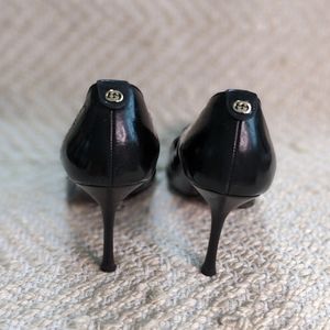 GUCCI Leather Pumps GG